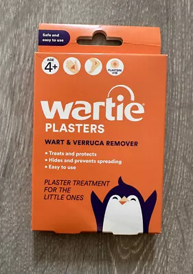 Wartie Plasters - Verruca & Wart Remover - Protect Treat And Prevent - Long Exp • £8.95