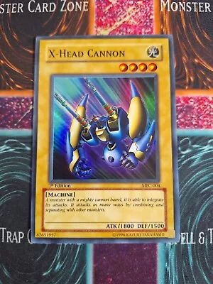 Yu-Gi-Oh! X-Head Cannon Magician's Force MFC-004 Super Rare 1st Edition LP/MP • $17