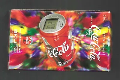 Coca-Cola * Coke AKURA CLOCK RADIO REVEIL  * Sealed In Original Box NM/MINT • $85