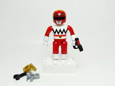 Power Rangers Mega Bloks Super Megaforce Series 2 Lost Galaxy Red Ranger • $6.48