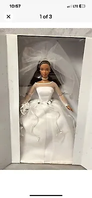 NEW In Box Barbie Blushing Bride - Brunette • $22