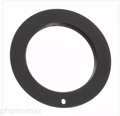 M42 Lens To Canon EOS NON FLANGED Adapter For CANON Camera EF Mount - UK SELLER • £3.95