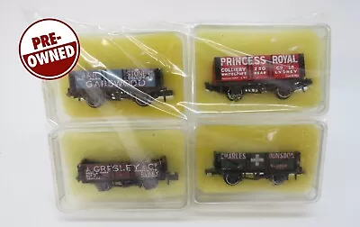 N Gauge Peco 4x Assorted Plank Wagons - UNCARDED (PL1) • £29.95