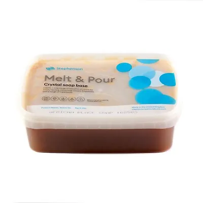 Melt And Pour Soap Base - African Black SLS & SLES Free - 1Kg • £11.95