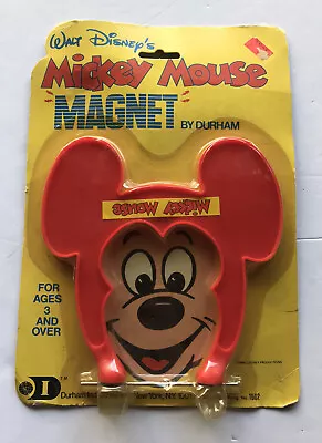 Mickey Mouse Magnet By Durham Vintage Walt Disney • $14.95