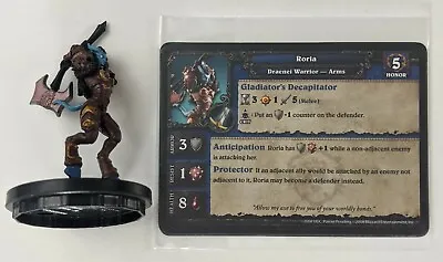 Roria World Of Warcraft Miniatures Figure WoW Cards Core Set Rare Draenei • $5.99