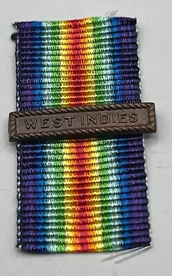 Rare Ww1 Miniature Victory Medal West Indies Clasp Bar For Usn Navy • $39.95