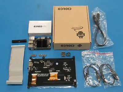 ( KIT ) HardKernel ODroid C2 Single Board Computer + CABLE + EMMC + VU7+ Display • $44.99