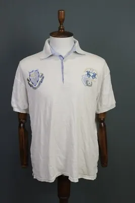 La Martina Buenos Aires White #2  Short Sleeve Polo Shirt XXXL • $45