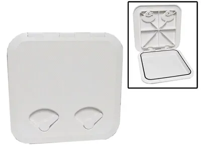 £28.99 • Buy Boat Inspection Hatch 375MM (ABS Deck Marine Square Cover Water Tight Plastic)