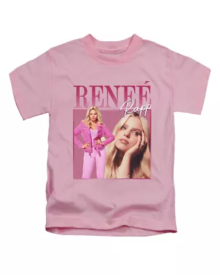 Renee Rapp Adults T-Shirt Merch Tee Top Womens Mens (Pink Text & Box) • £8.99