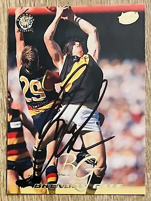 Brendon Gale Signed 1999 AFL Select Richmond Tigers • $9.99