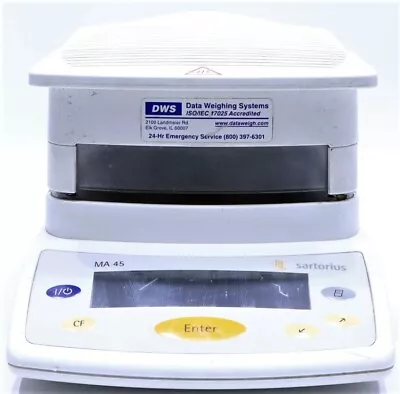 Sartorius Ma 45 Moisture Analyzer • $375