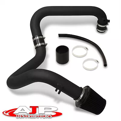 2.5  Black Piping Cold Air Intake System +Filter For 2001-2005 Honda Civic DX LX • $64.99