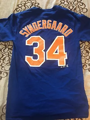 Noah Syndergaard Mets S Jersey Shirt Size Small Majestic MLB • $10.29