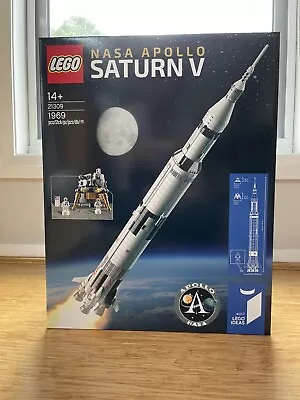 LEGO IDEAS 92176 NASA Apollo Saturn V (NEW/SEALED) • $350