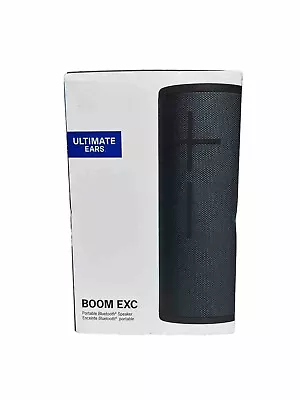 Ultimate Ears BOOM EXC Portable Bluetooth Speaker Black (984-001800) - NEW • $88.95