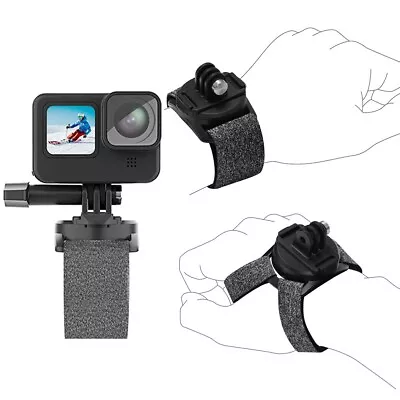 360° Rotation Hand Wrist Strap For GoPro Hero 10 9 8  Insta360 Remote Control • $44.14