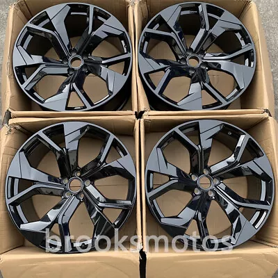 20  Gloss Black Wheel Rims Fit For Volkswagen Arteon 20x8 Offset40 Set Of 4 • $1099