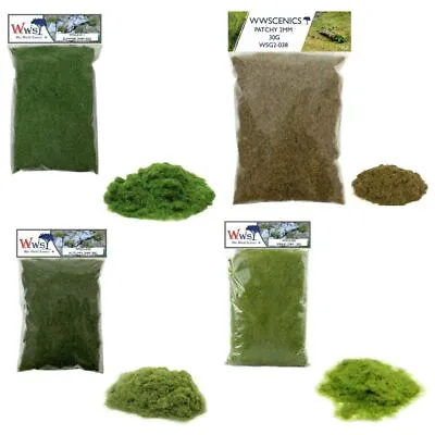 £4.49 • Buy Static Grass Flock Basing Scenery - Spring, Summer, Autumn, Dead, Patchy 