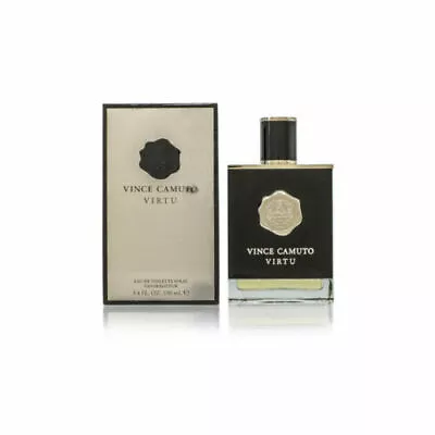 VINCE CAMUTO VIRTU EDT SPRAY 3.4 Oz /100 Ml Men New In Box .!! • $49