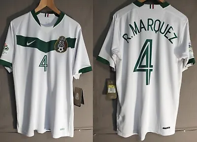 MINT Rafael Marquez #4 MEXICO 2006 WC  Away Nike Away  Camiseta Jersey Shirt • $174.98
