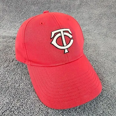 KIDS MN Twins Hat Baseball Cap Hat MLB '47 Brand Pink White Snapback Adjustable • $12.99