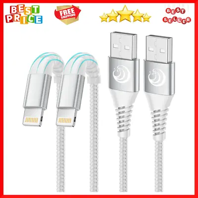 Lightning Cable 1M 2Pack Aioneus Iphone Charger Cable Mfi Certified USB A To Li • $16.32