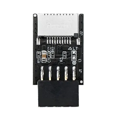 Motherboard 9-Pin To Type E USB2.0 9P To TYPE-C Key-A Front Connector Converter • £6.85