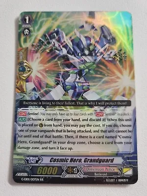 Vanguard Cards: COSMIC HERO GRANDGUARD G-EB01/007EN RR • £1