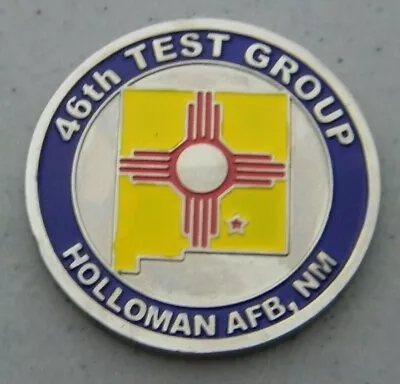 Holloman Afb Nm 46th Test Group Challenge Coin Air Force Base New Mexico New • $15