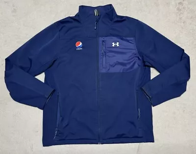 Under Armour Jacket Mens XL UA Storm ColdGear Infrared Shield Soft Shell Pepsi • $24.99