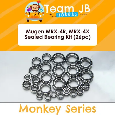 Mugen MRX-4R MRX-4X - 26 Pcs Rubber Sealed Bearings Kit • $24.99