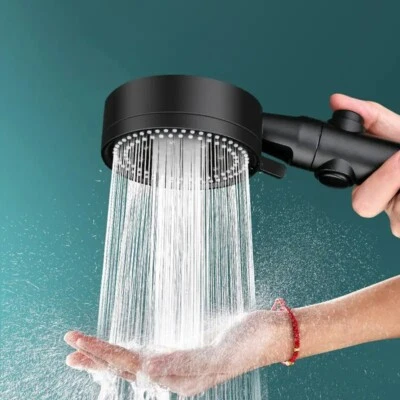 $10.99 • Buy High-Pressure Shower Head, Multi-Functional Hand Held Sprinkler With 5 Modes