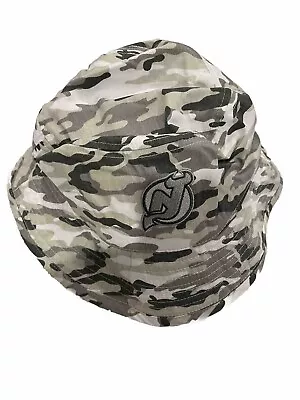 New Jersey Devils Camo Bucket Hat - Military Appreciation Night - SGA 11/10/2023 • $50