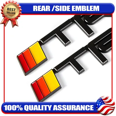3D Tri-Color Badge Pillar Plate Side Emblem Car Accessories For Tacoma 4Runner • $13.99