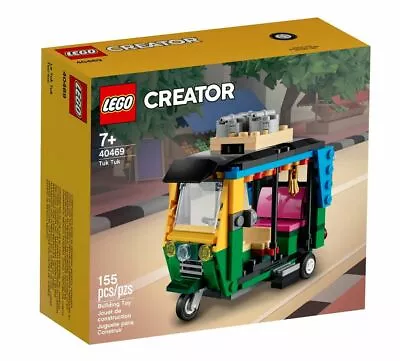 LEGO Creator Tuk Tuk 40469 Taxi 155 Piece Car Transport Build Set NEW SEALED • $43.99