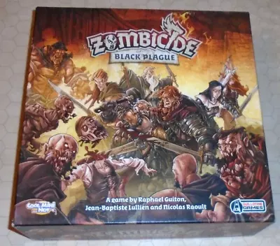 Zombicide Black Plague Board Game COMPLETE - CMON Box Set • $75