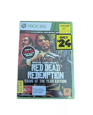 Red Dead Redemption Game Of The Year - Complete Manual - Microsoft Xbox 360 PAL • $29.99