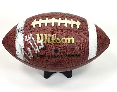 University Of Michigan Mike Hart Autographed Football Wilson Youth Size NCAA • $150