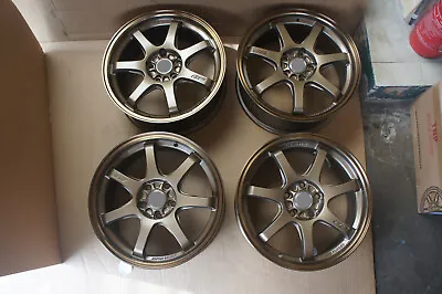 For Fn2 Ctr Itr Ek9 Dc5 Fd2 Rsx Ep3 Integra Civic JDM 17  Bronze GP Style Wheels • $699