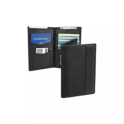 Travelon RFID Blocking Executive Wallet Organizer Passport & ID Travel Holder • $14.99