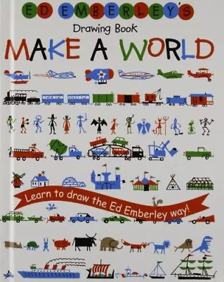 Ed Emberley's Drawing Book: Make A World Book The Fast Free Shipping • $10.46
