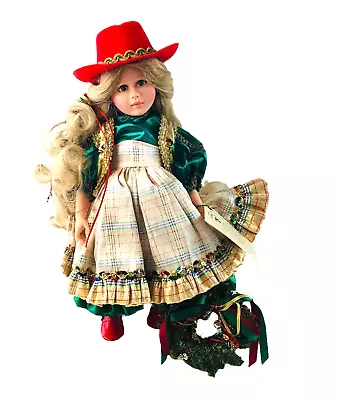 1993 Robin Woods The Happy Holidays Collection Christmas Mitzi 71/500 Cowgirl • $82.68