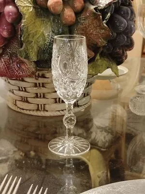 Vintage Brilliant Cut Crystal Sherry Glass • $20