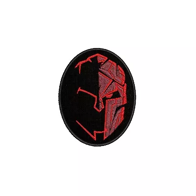 Spartan Helmet Crest Patch Embroidered Iron-On Applique Military War 300 • $6.50