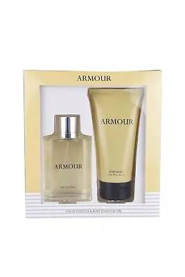 Laurelle Armour EDT Spray 100ml Body Wash 125ml Mens Fragrance Set • £7.69