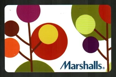 MARSHALLS Autumn Trees ( 2009 ) Gift Card ( $0 ) • $2.50