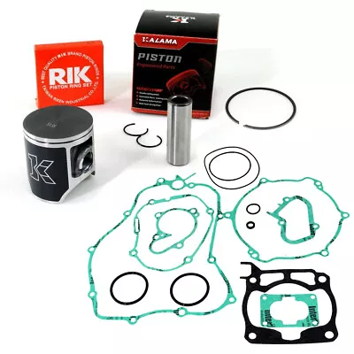 54mm Piston W/ RIK Ring & Engine Gasket YZ 125 YZ125 UR PURPLE 1C3-11631-03-D0 • $135.65