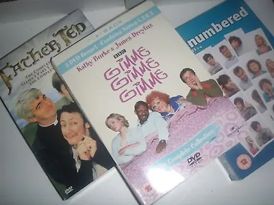 DVD Boxset Sitcom  Bundle (Outnumbered Father Ted Gimme Gimme) • £8.99